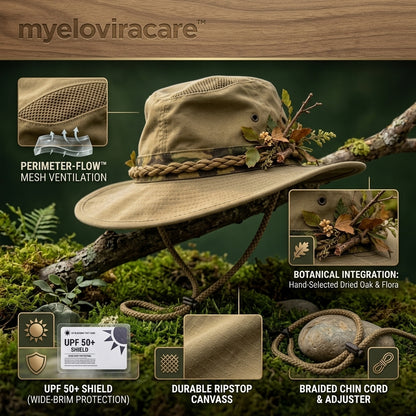 myeloviracare™ Explorer Ripstop Outdoor Boonie Hat