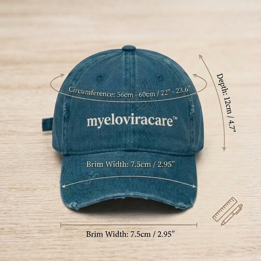 myeloviracare™ The Pathfinder Distressed Cap – Vintage Washed Everyday Adventure Hat The Pathfinder™ Distressed Cap – Vintage Washed Everyday Adventure Hat