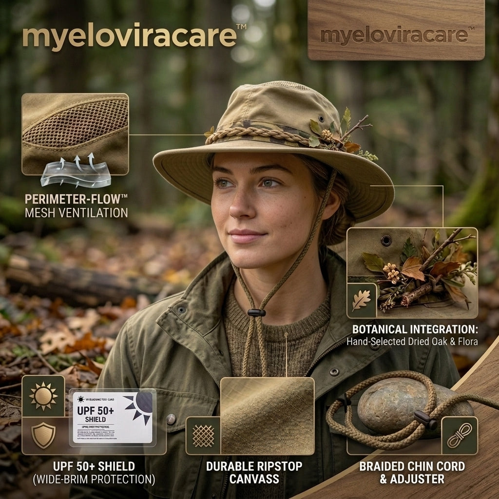 myeloviracare™ Explorer Ripstop Outdoor Boonie Hat