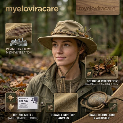 myeloviracare™ Explorer Ripstop Outdoor Boonie Hat