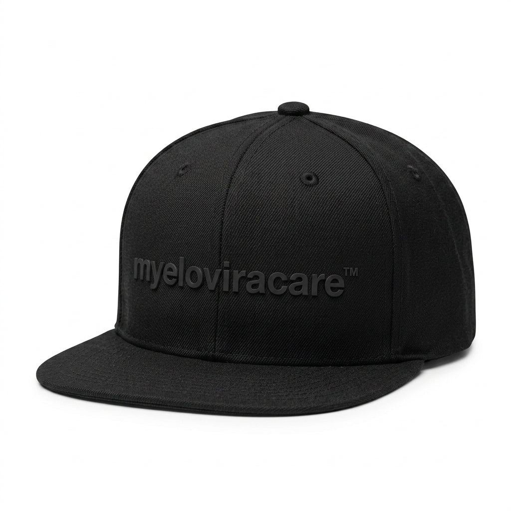 myeloviracare™ Streetwise 7-Panel Snapback Cap